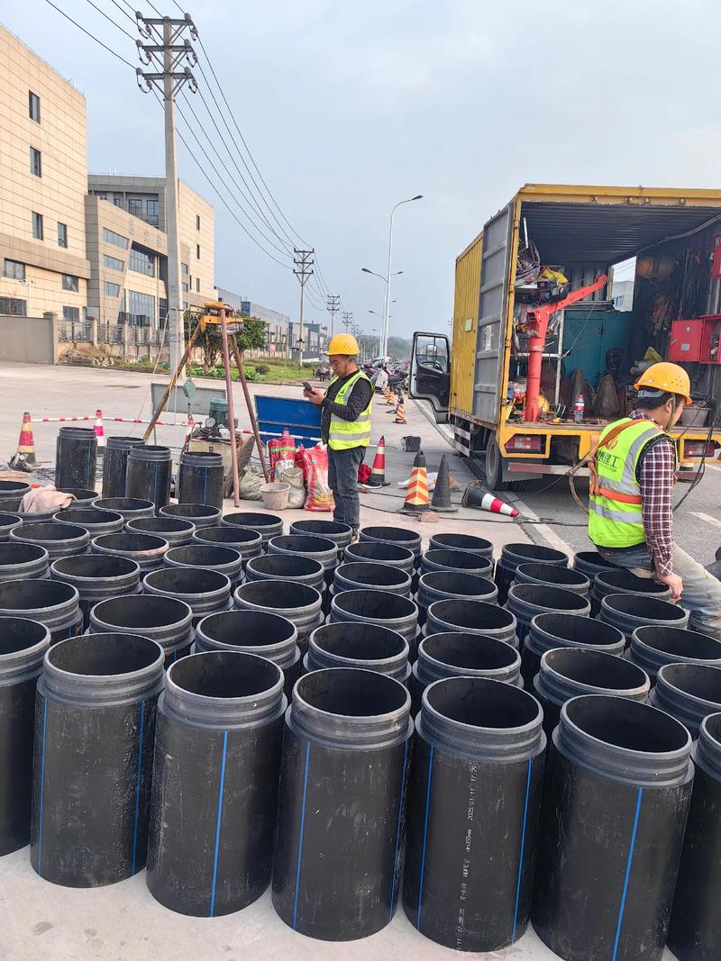 群英乡管道短管置换