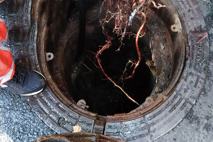 群英乡管道预处理